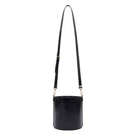 Marina Rinaldi Cotton Lined Bucket Bag Black - Plus Size Collection