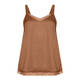 MARINA RINALDI SPORT SATIN CAMISOLE CARAMEL