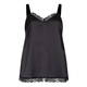 MARINA RINALDI BLACK SATIN CAMISOLE