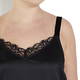 MARINA RINALDI BLACK SATIN CAMISOLE