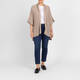 Marina Rinaldi Kimono Sleeve Cardigan Beige