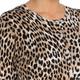 MARINA RINALDI KNITTED LEOPARD PRINT CARDIGAN