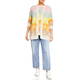 Marina Rinaldi Pure Cotton Cardigan Pastel Rainbow