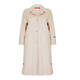 MARINA RINALDI CREAM DOUBLE FACE COAT