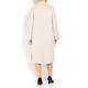 MARINA RINALDI CREAM DOUBLE FACE COAT