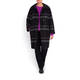 MARINA RINALDI CHECK WOOL BLEND COAT