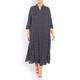 MARINA RINALDI NAVY PRINT DRESS