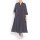 MARINA RINALDI NAVY PRINT DRESS