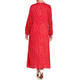 Marina Rinaldi Bunny Print Dress Red 
