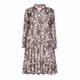 MARINA RINALDI GEORGETTE PAISLEY SHIRT DRESS