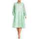 Marina Rinaldi Printed Dress Green