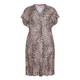 MARINA RINALDI LEOPARD PRINT DRESS