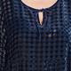 MARINA RINALDI VELVET LATTICE DRESS