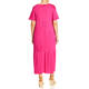 Marina Rinaldi Pure Cotton Dress Fuchsia