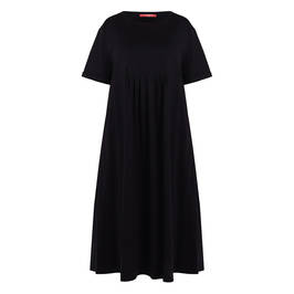 Marina Rinaldi Empire Line Jersey Dress Black - Plus Size Collection