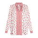 MARINA RINALDI LIPS PRINT SHIRT WHITE