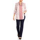 MARINA RINALDI LIPS PRINT SHIRT WHITE