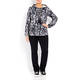 MARINA RINALDI PAISLEY HOODY