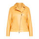 Marina Rinaldi Faux Leather Jacket Apricot