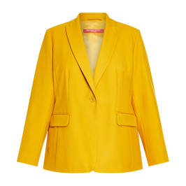Marina Rinaldi Jersey Blazer Ochre - Plus Size Collection