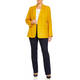 Marina Rinaldi Jersey Blazer Ochre