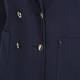 MARINA RINALDI NAVY DOUBLE BREASTED BLAZER 