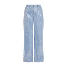 Marina Rinaldi Sequin Wide Leg Jeans - Plus Size Collection