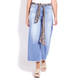 MARINA RINALDI WIDE LEG PALE DENIM JEANS