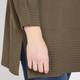 Marina Rinaldi khaki textured KNITTED TUNIC