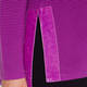 MARINA RINALDI RIBBED KNIT TUNIC VIOLET