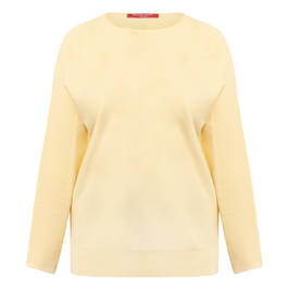 Marina Rinaldi Knitted Tunic Lemon Yellow - Plus Size Collection
