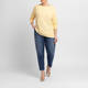 Marina Rinaldi Knitted Tunic Lemon Yellow