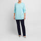 Marina Rinaldi Knitted Tunic Aqua