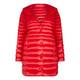 Marina Rinaldi RED GLOSSY LIGHT WEIGHT PUFFA COAT