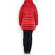 Marina Rinaldi RED GLOSSY LIGHT WEIGHT PUFFA COAT