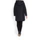 MARINA RINALDI REVERSIBLE PUFFER BLACK AND CREAM