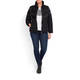 MARINA RINALDI SHORT PUFFER BLACK
