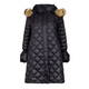 Marina Rinaldi QUILTED MID LENGTH HOODED PUFFA COAT