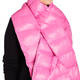 MARINA RINALDI PUFFER SCARF FUCHSIA 