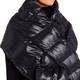 MARINA RINALDI PUFFER SCARF BLACK