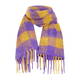 Marina Rinaldi Wool Blend Scarf Violet and Sage