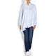 Marina Rinaldi fluid narrow vertical stripe cotton SHIRT