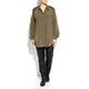 MARINA RINALDI KHAKI SHIRT WITH EPAULETTES