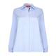 MARINA RINALDI textured sky SHIRT