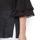 MARINA RINALDI BLACK LINEN SHIRT