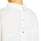 Marina Rinaldi Oversized Cotton Poplin Shirt White 