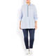 MARINA RINALDI COTTON SHIRT PALE BLUE