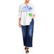 Marina Rinaldi Hydrangea Print Shirt White 