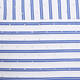 MARINA RINALDI STRIPED COTTON BLEND SHIRT WITH STUDS 
