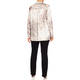 Marina Rinaldi Animal Print Shirt Cream